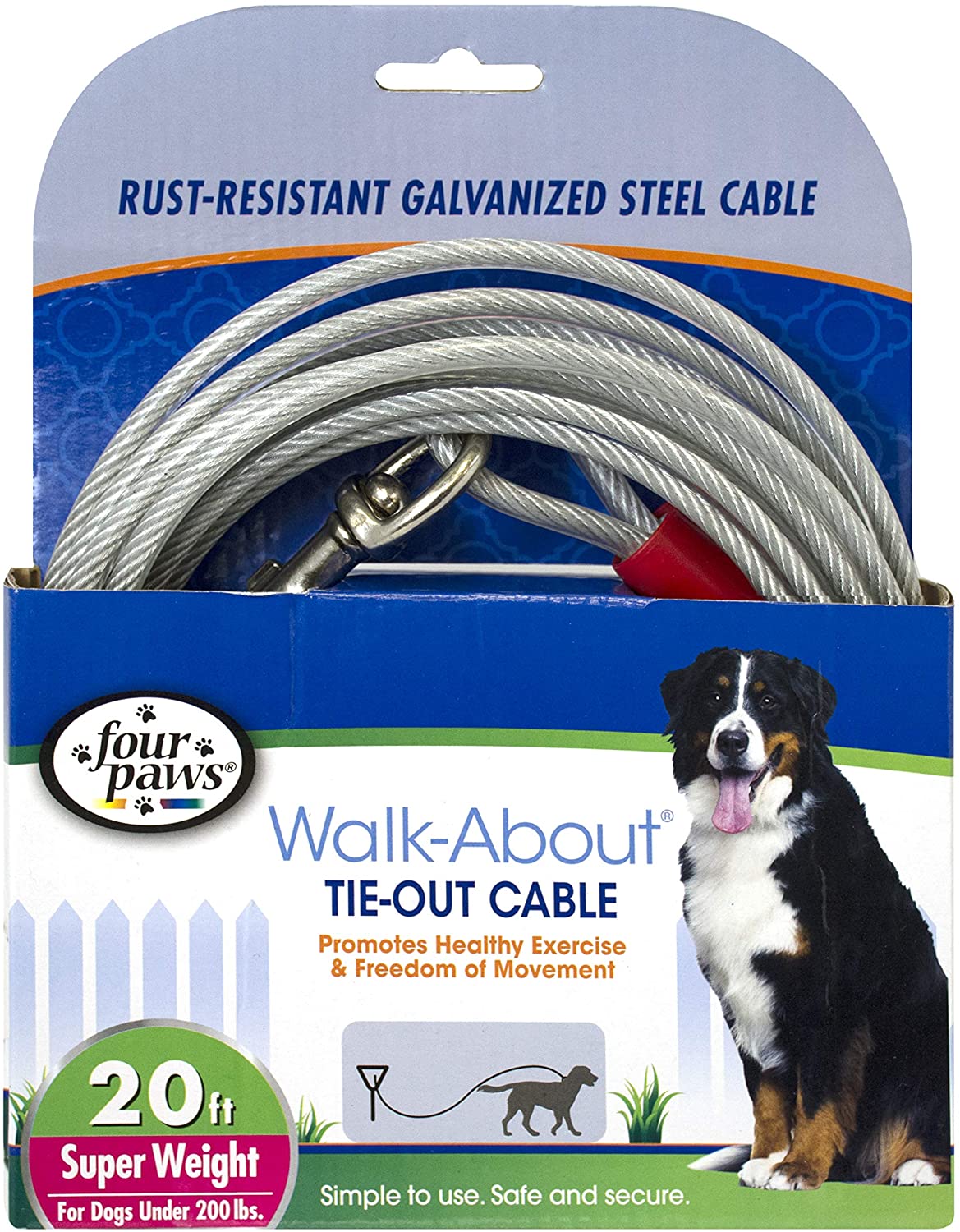 Tie Out Cable - Haevy Duty