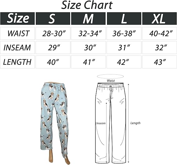 Siberian Husky Pajama Bottoms- Unisex