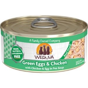 Green Eggs & Chicken Canned Wet Cat Food by Weruva