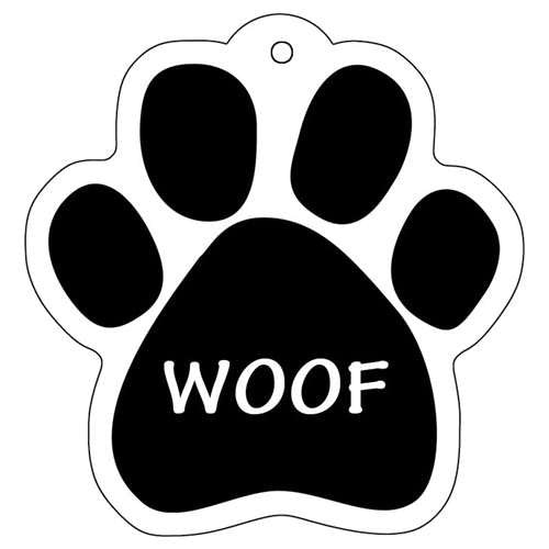 Dog & Cat Paw Keychains