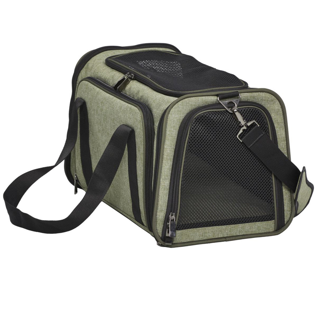 Expandable Pet Carrier - Green