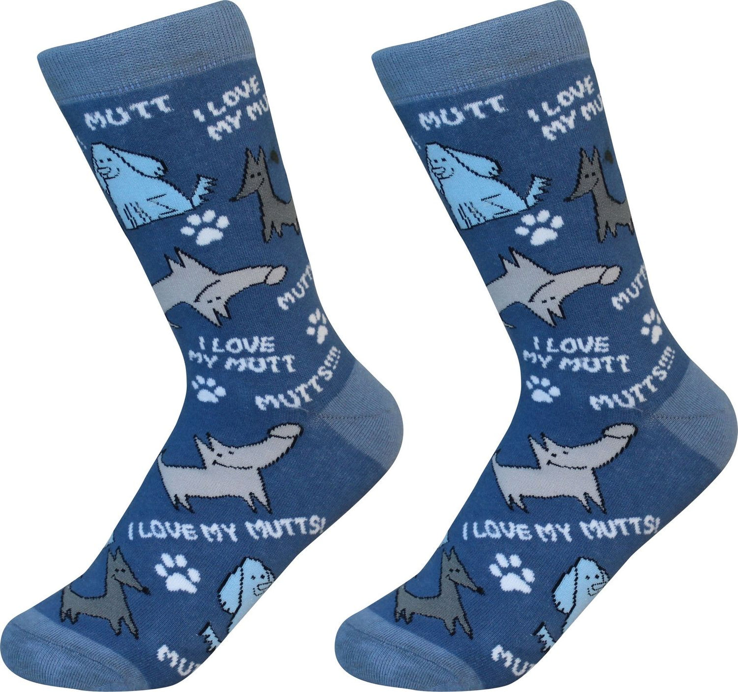 I love my Mutt Socks - Unisex