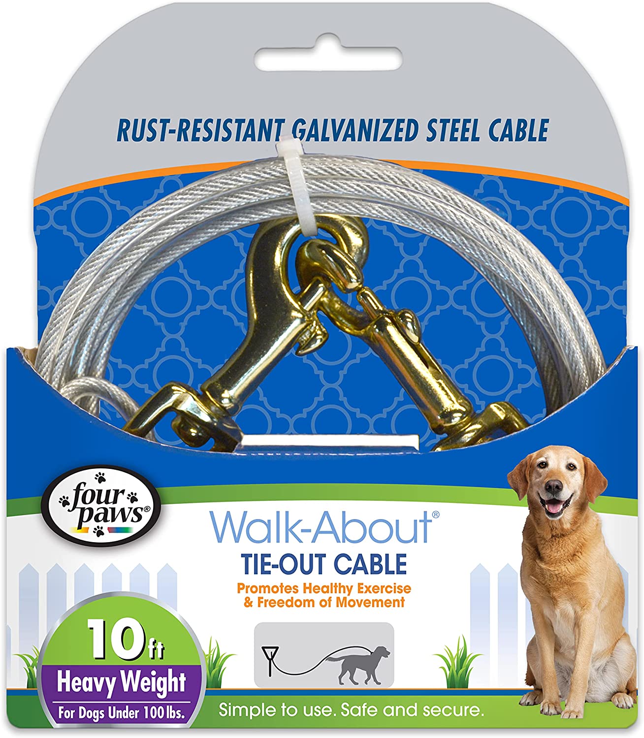 Tie Out Cable - Haevy Duty