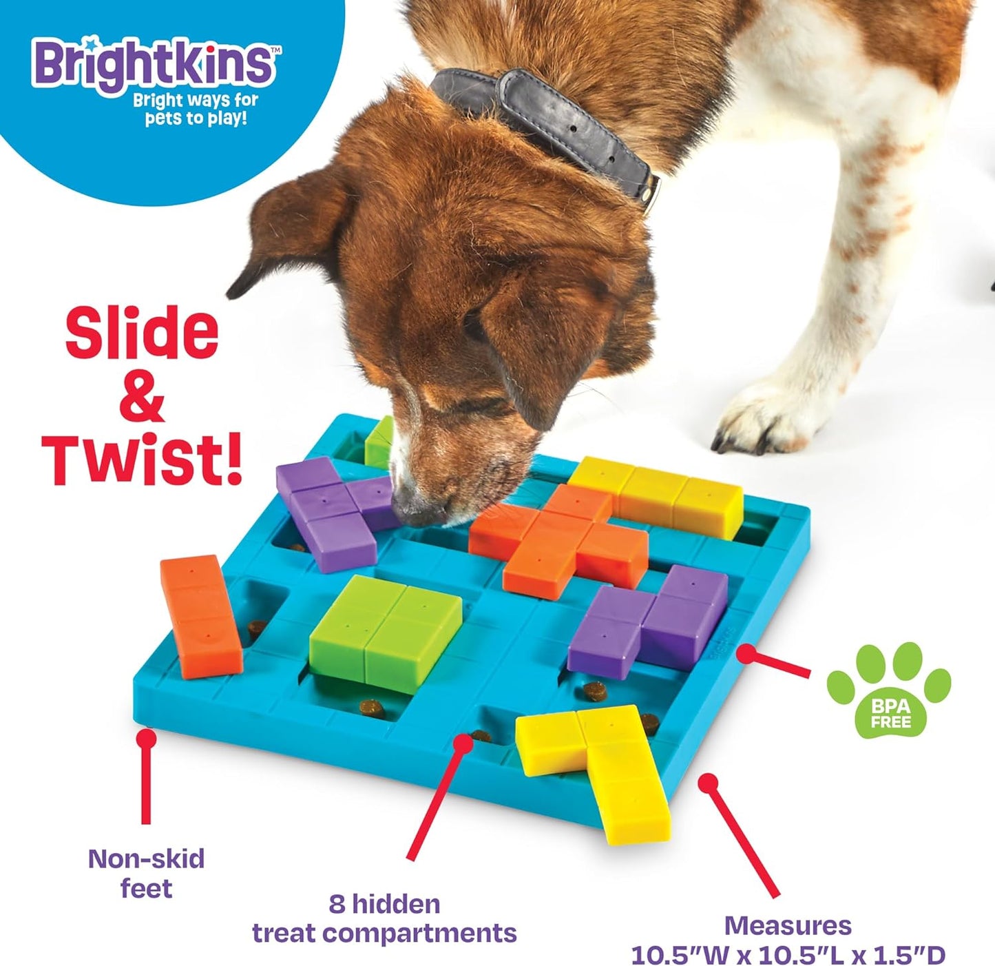Brain Teaser for Dogs - Treat Puzzle