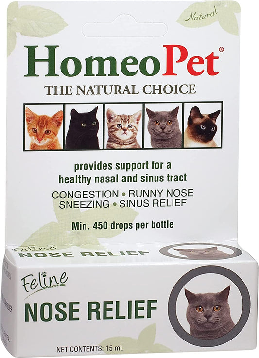 Nose Relief for Cats by HomeoPet