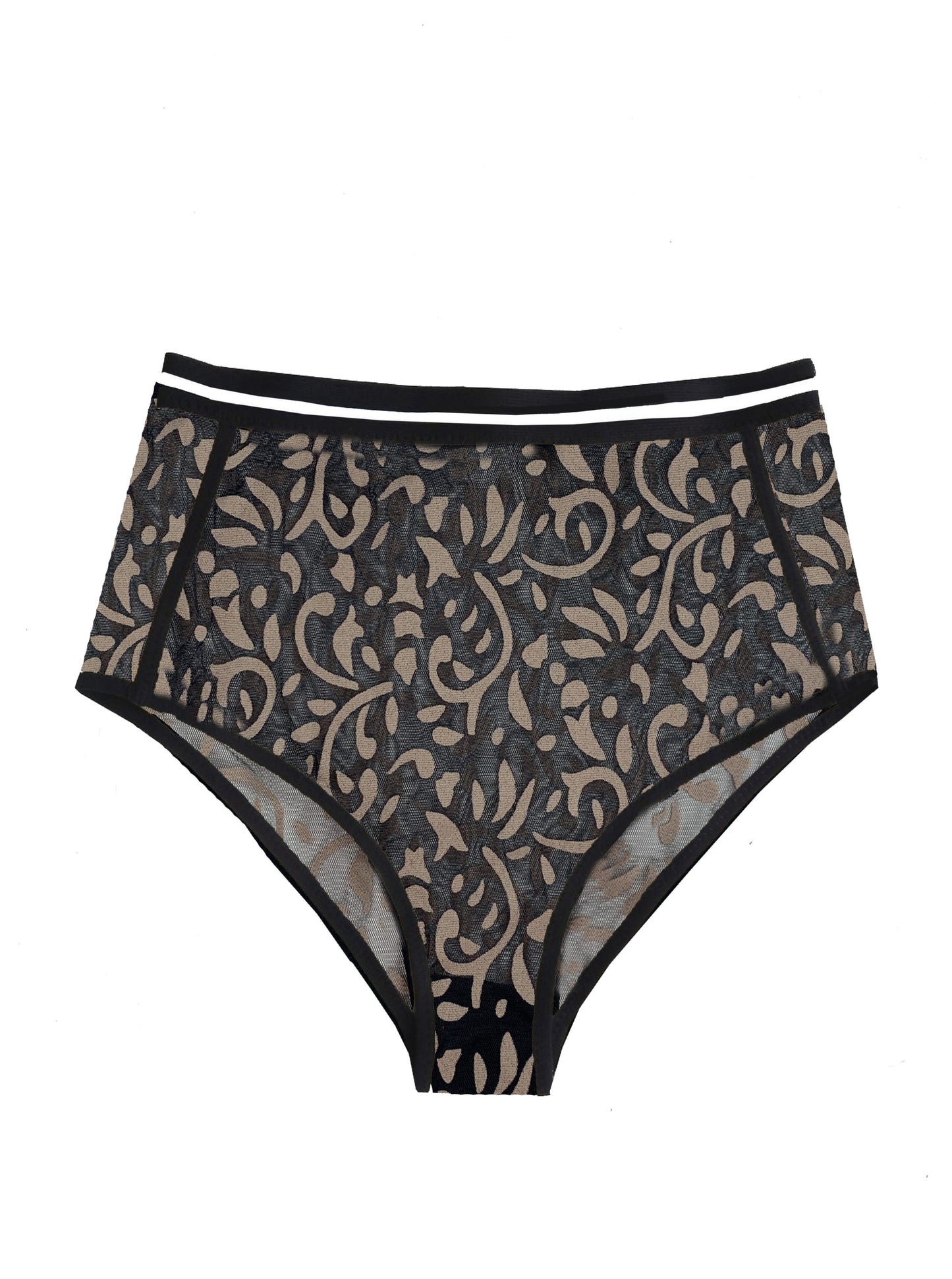 Celeste High Rise Mesh Underwear