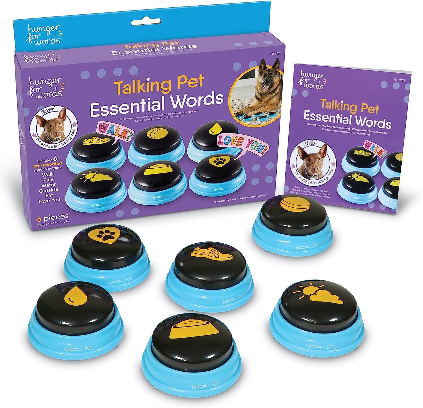 Teaching Dogs Words -Buttons