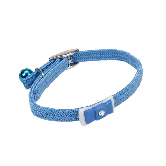 Li'l Pals Kitten Elastic Safety Collar 5/16x8" w/Bow by Coastal
