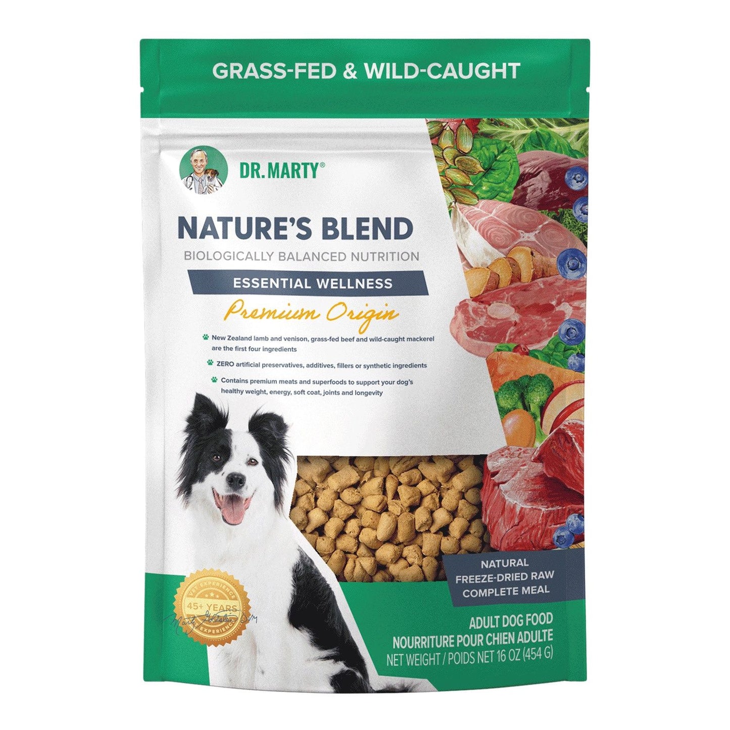 Dr Marty Essential Wellness Premium Poultry Cat Food - Freeze Dried