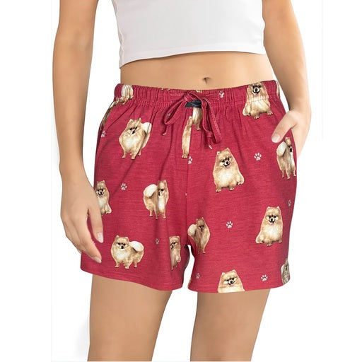 Pomeranian Pajama Shorts - Soft!