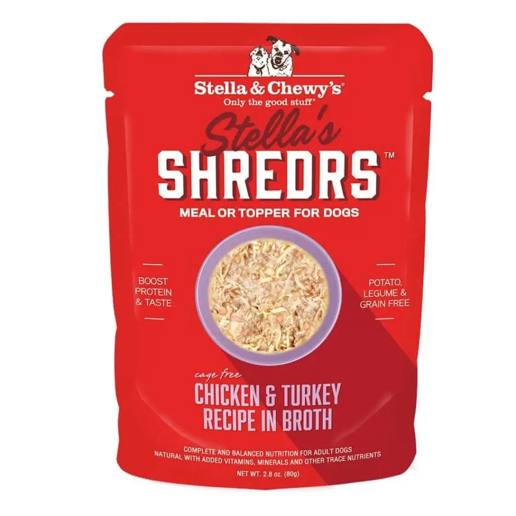 Shreds Recipes in Broth Dog Food Pouch