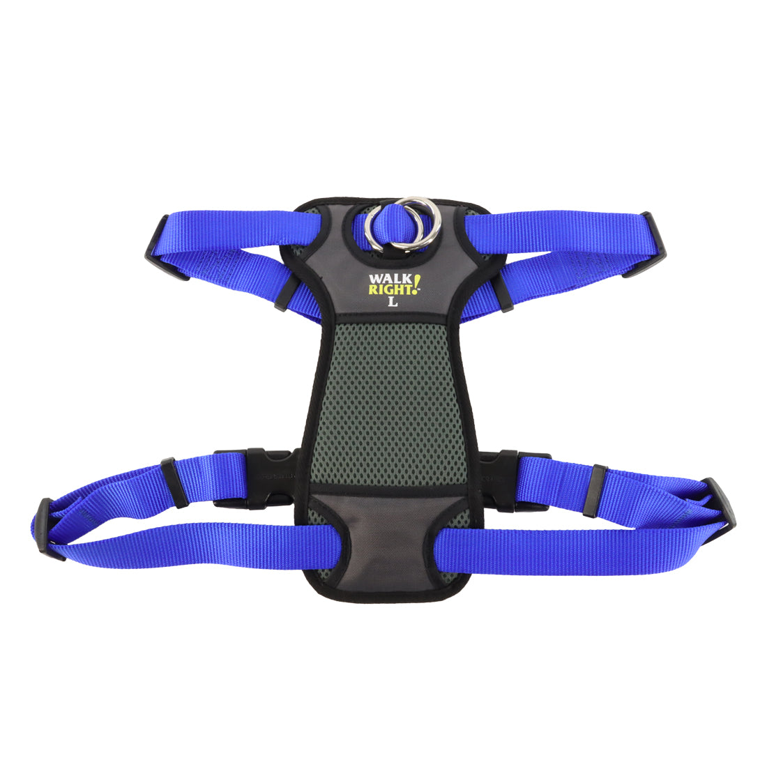 Front-Connect Harness for Dogs (Blue)