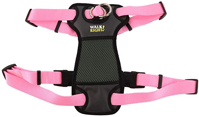 Front-Connect Harness for Dogs (Pink)