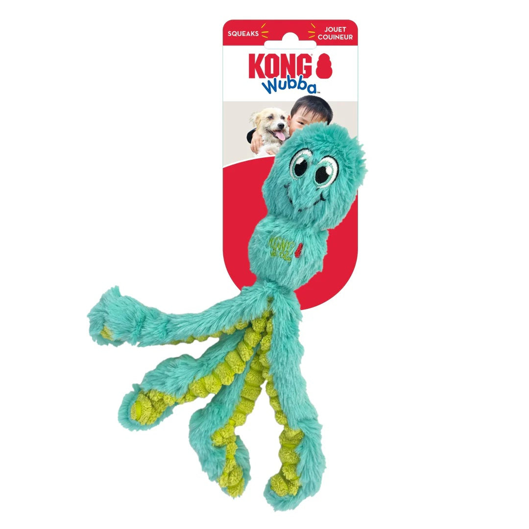 Wubba Octopus Dog Toy -Various Colors