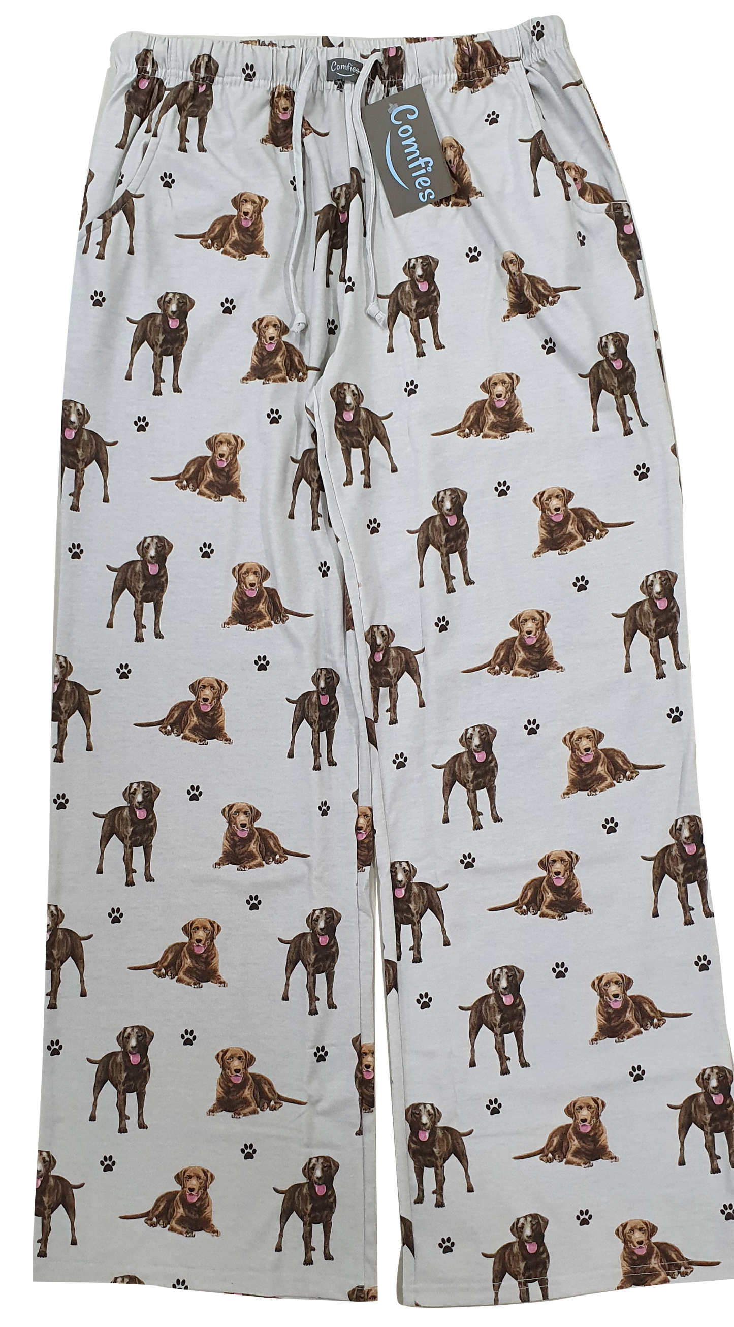 Labrador (Chocolate) Pajama Bottoms - Unisex