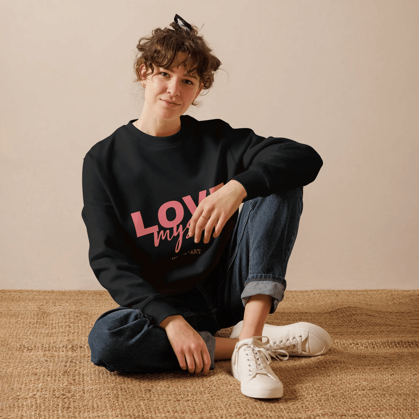 LOVE Myself Unisex Sweatshirt – Organic Cotton Blend
