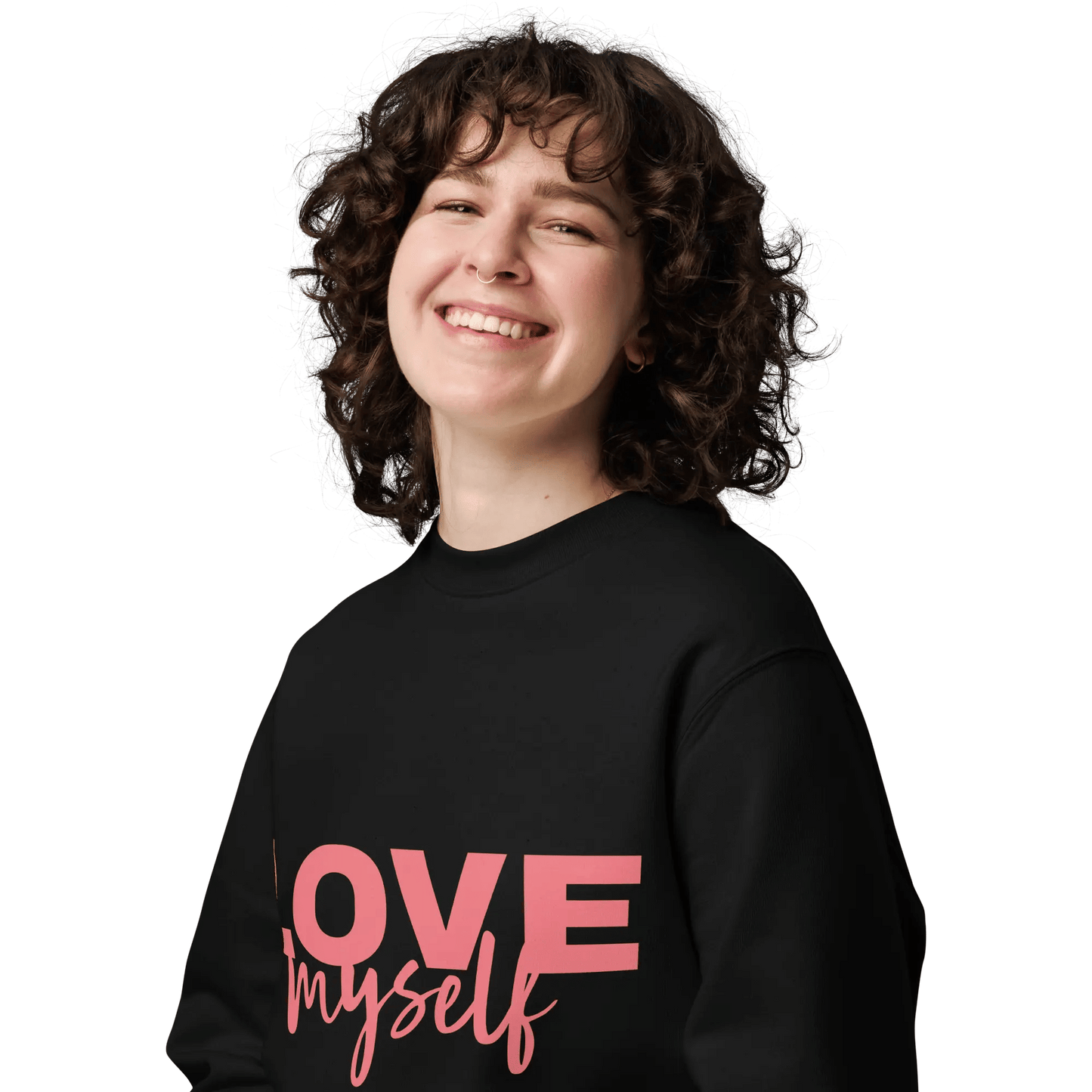 LOVE Myself Unisex Sweatshirt – Organic Cotton Blend
