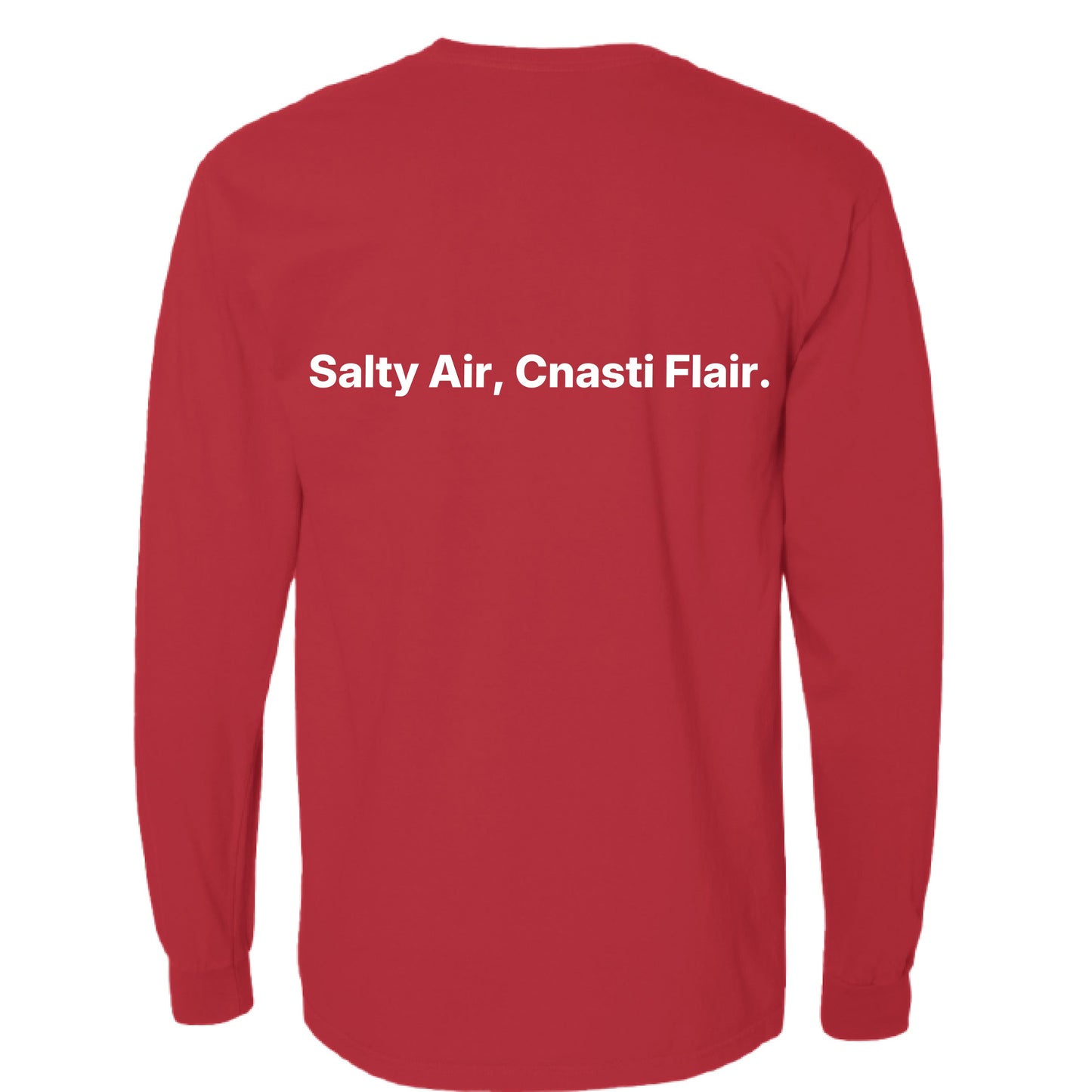 Cnasti Coastal Long-Sleeve Pocket Tee