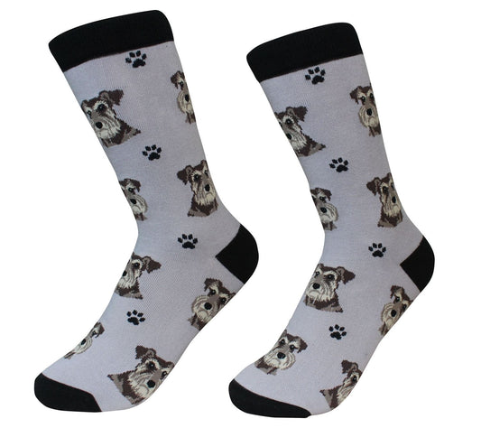 Schnauzer (Uncropped) Socks - Unisex