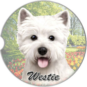 Westie Car Coaster